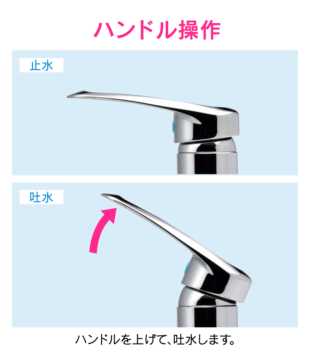 ワンホールシングルレバー混合栓(分水孔付、寒冷地仕様)