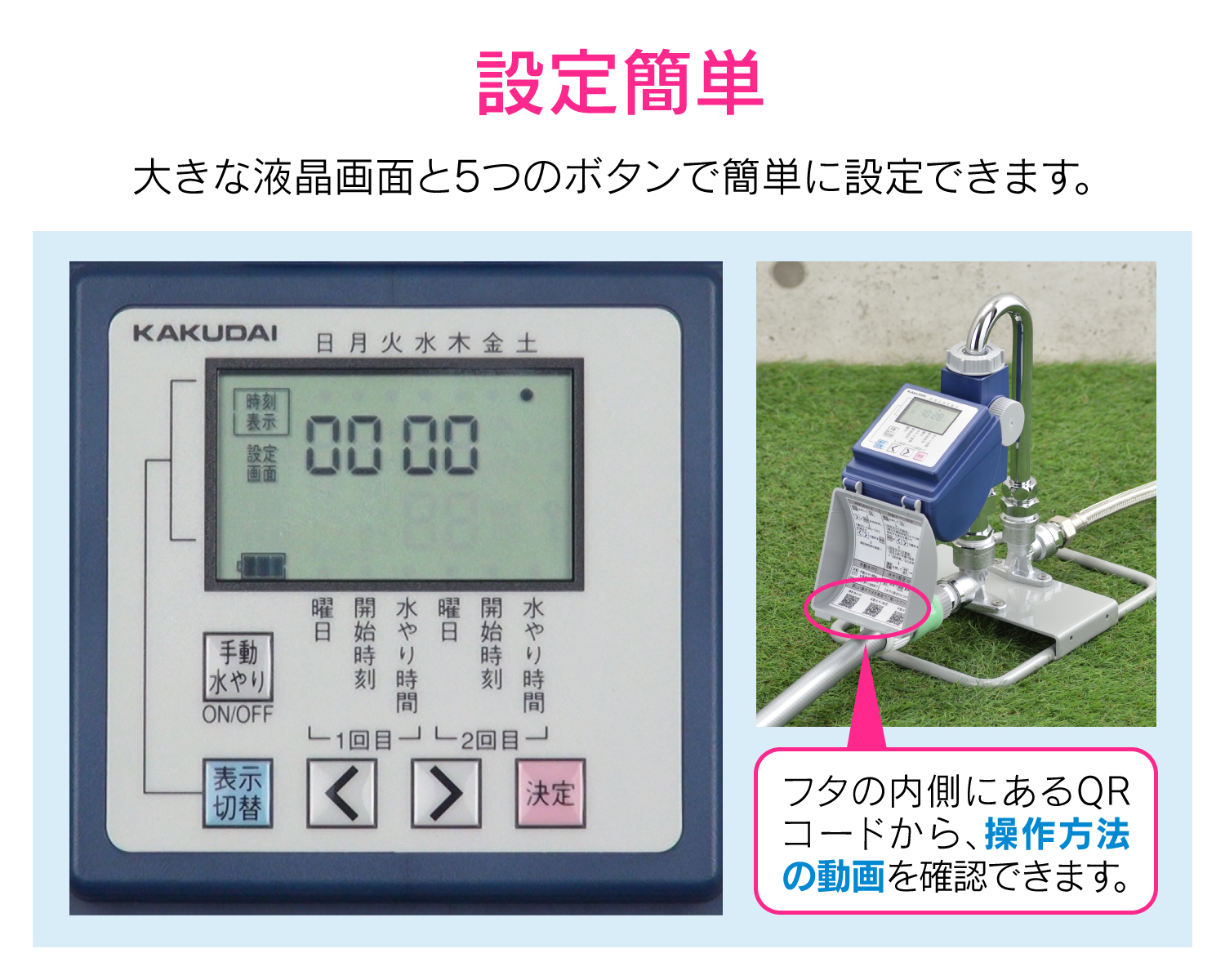 自動散水機 (移動コンピュータ 「カクダイ」) - その他